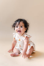 Twirl Bodysuit Dress in Halloween Teddy