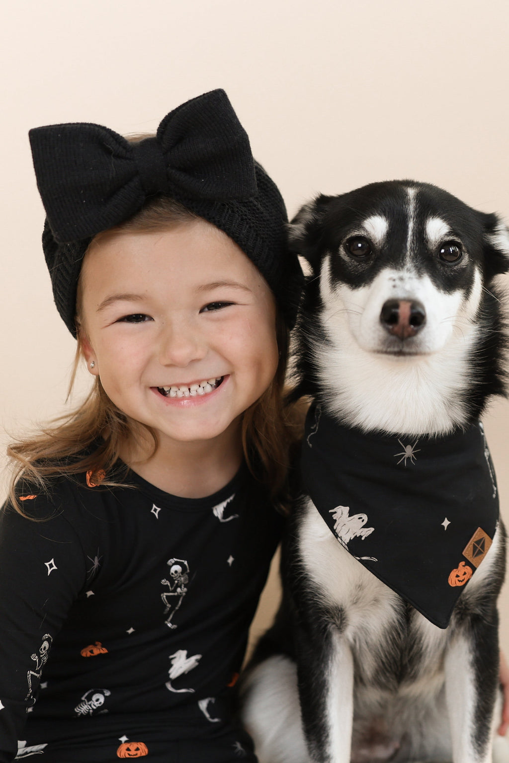 Dog Bandana in Halloween Friends