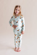 Long Sleeve Pajamas in Winnie the Pooh Hundred Acre Wood