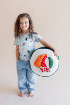 Toddler Basic Tee in Ice Sushi