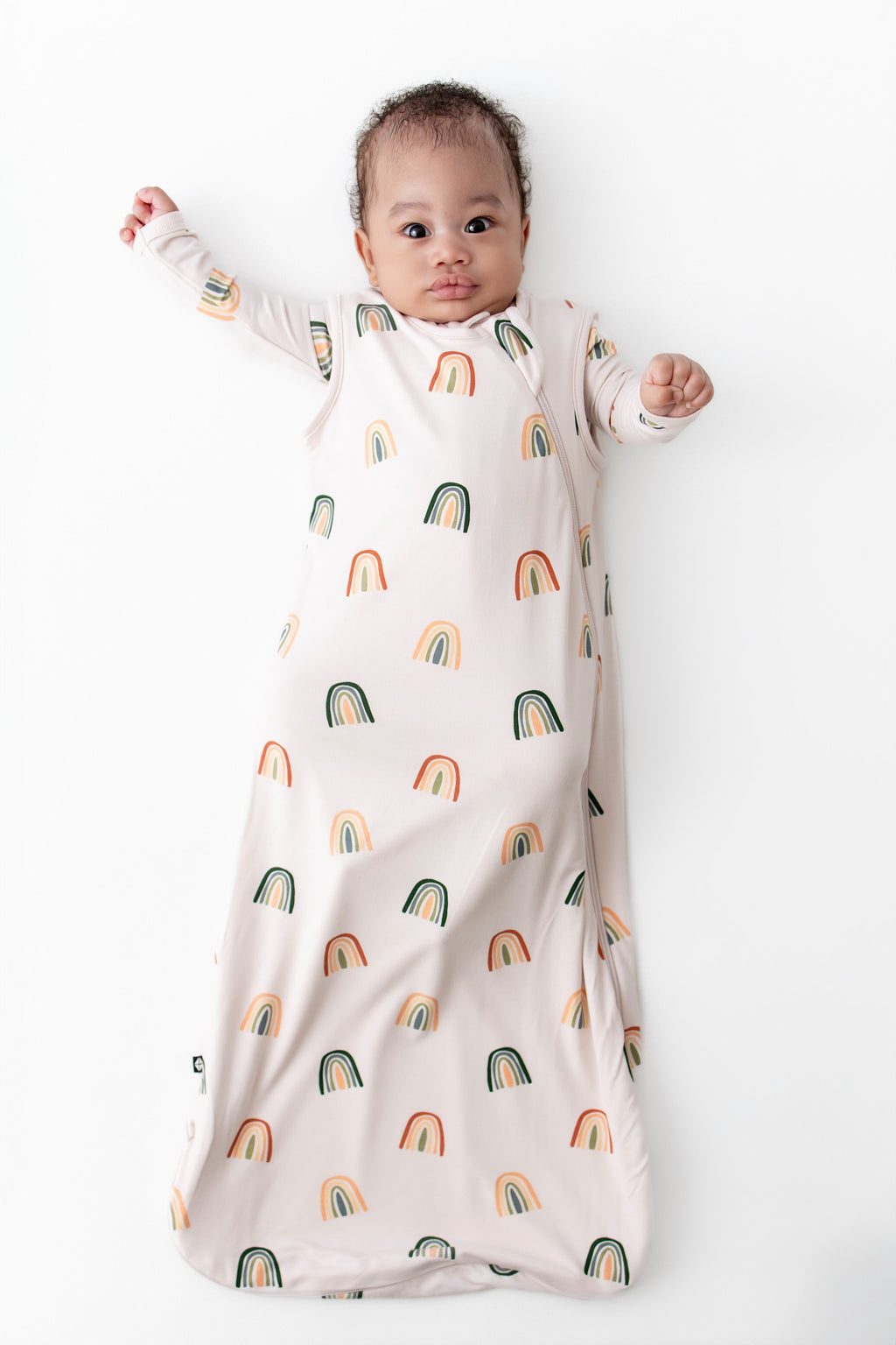 Sleep Bag in Retro Rainbow 0.5