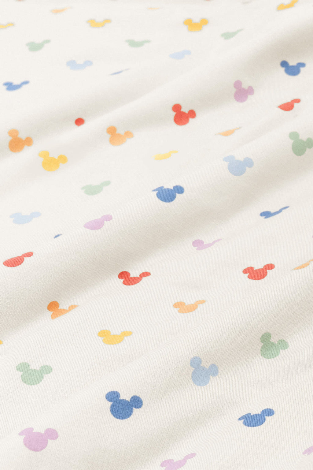 Knotted Day Gown with Hat Set in Pastel Mickey Mouse