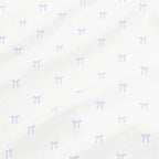 Pointelle Bodysuit Dress in Sweet Blue Bow