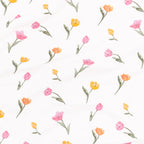 Zipper Shortall Romper in Tulip