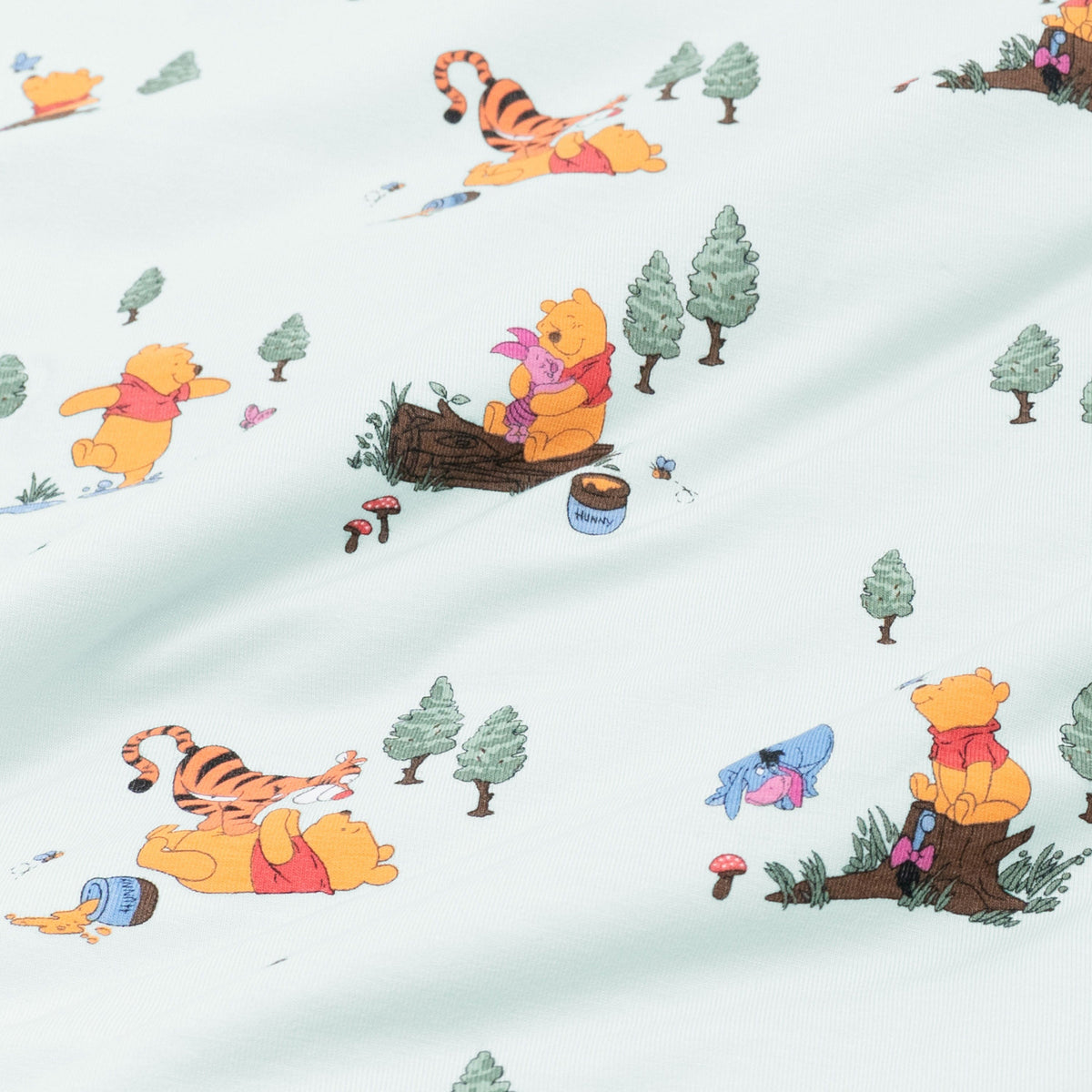 Long Sleeve Pajamas in Winnie the Pooh Hundred Acre Wood