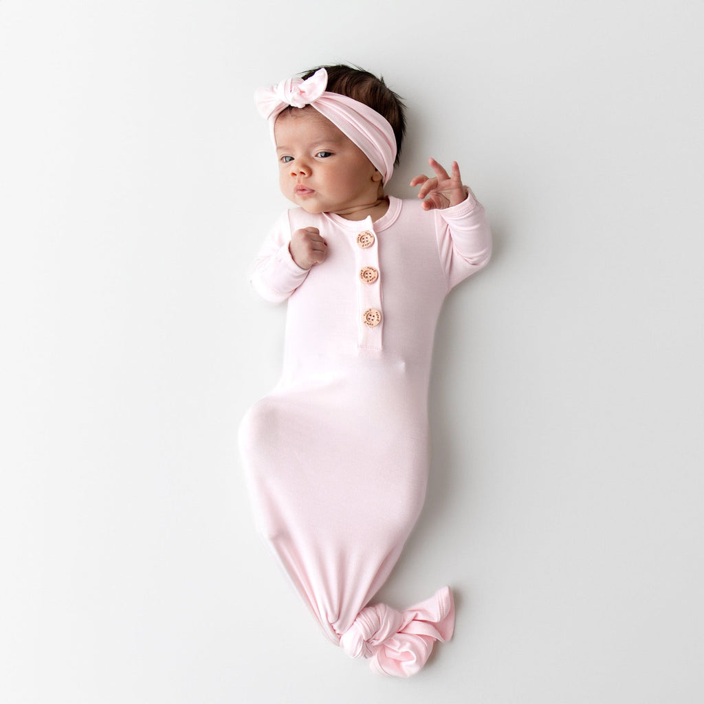 Knotted Day Gown with Bow Set in Sakura