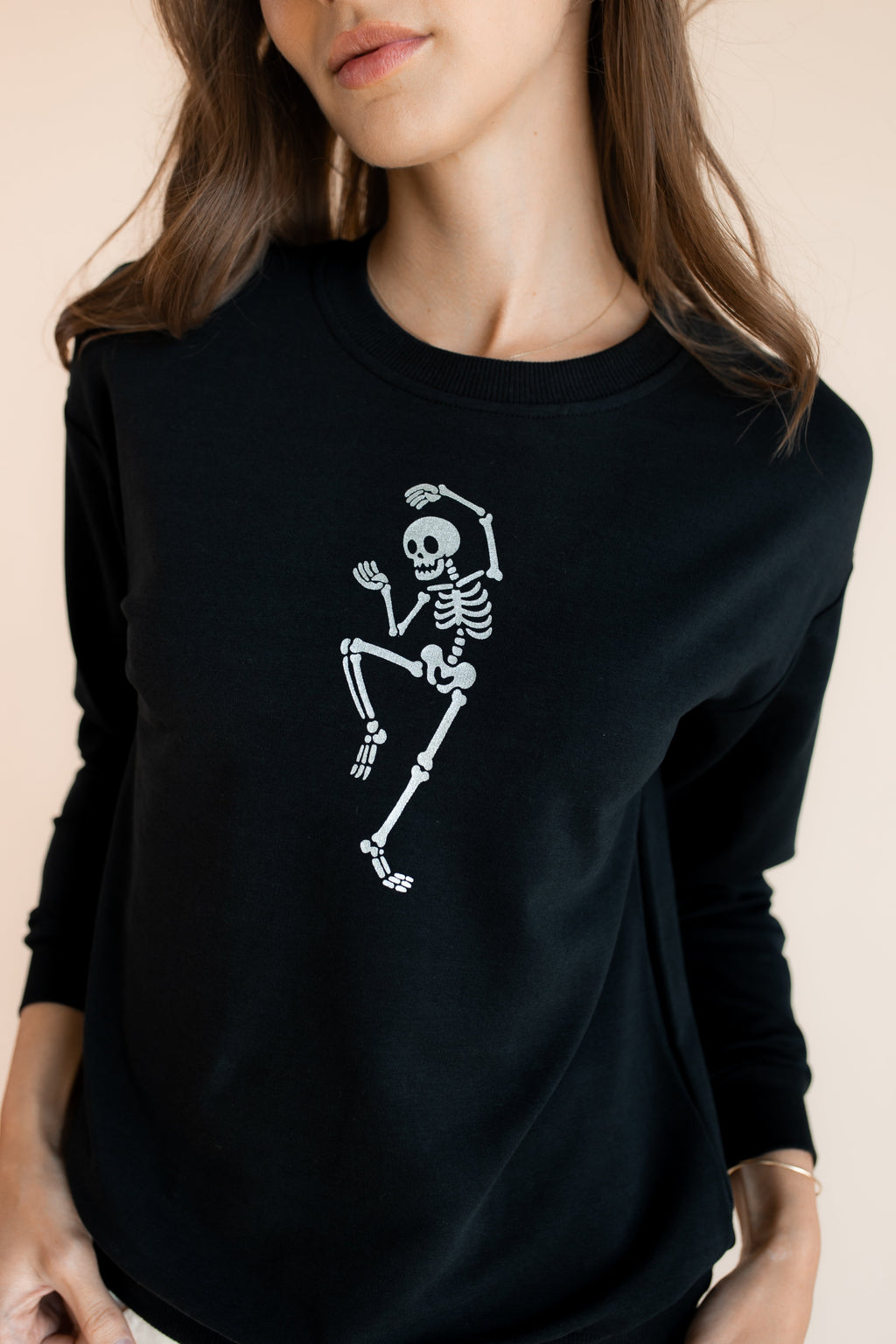 Women's Sweatshirt in Skeleton