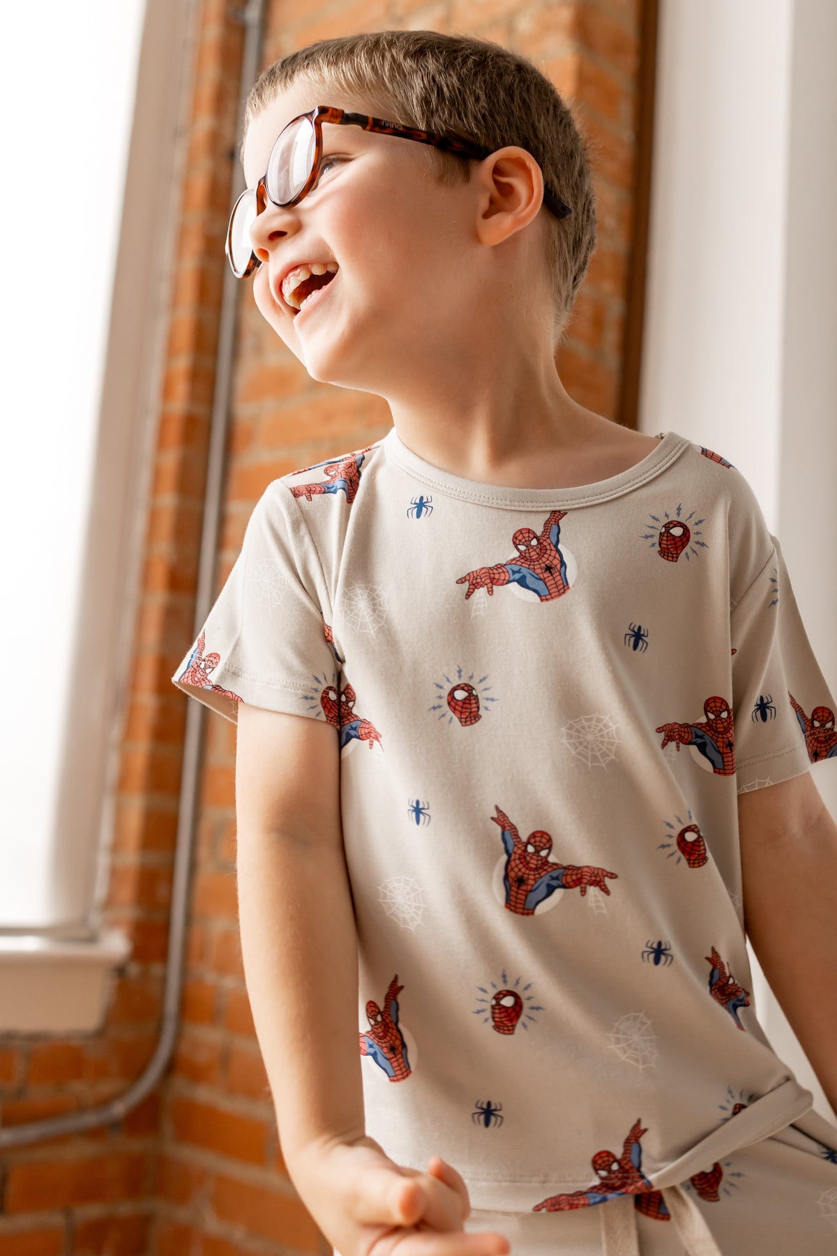 Toddler Basic Tee in Spider-Man