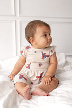 Twirl Bodysuit Dress in Spider-Man