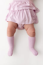 Knee High Socks in Thistle