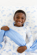 Toddler Blanket in Toile Safari 1.0