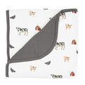 Baby Blanket in Farm