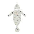 Knotted Day Gown with Hat Set Set in Fishing