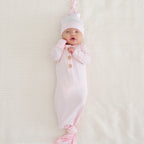 Knotted Day Gown with Hat Set in Sakura